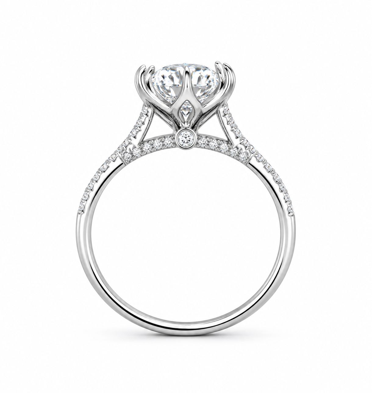 Design B diamond side