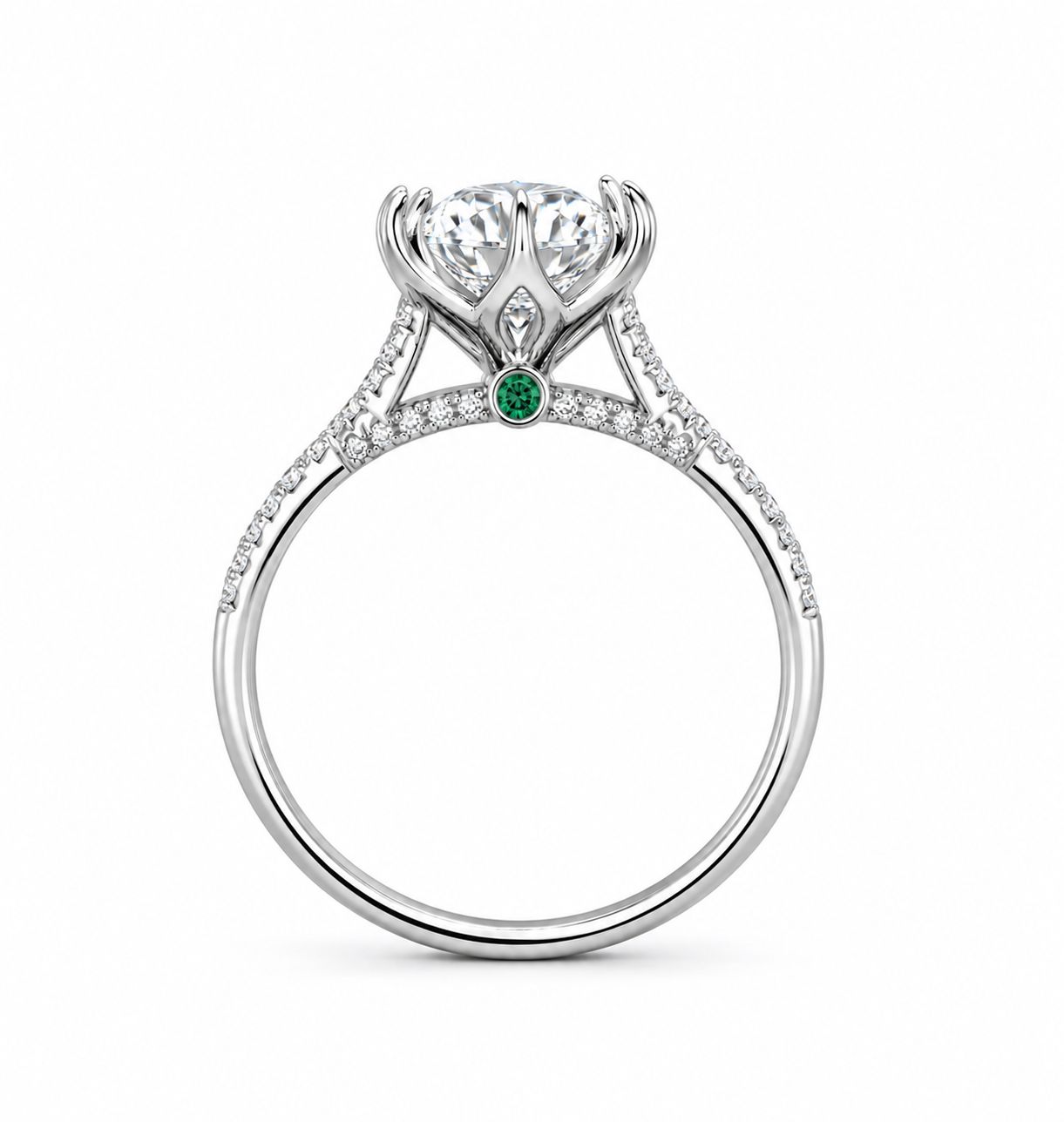 Design B emerald side